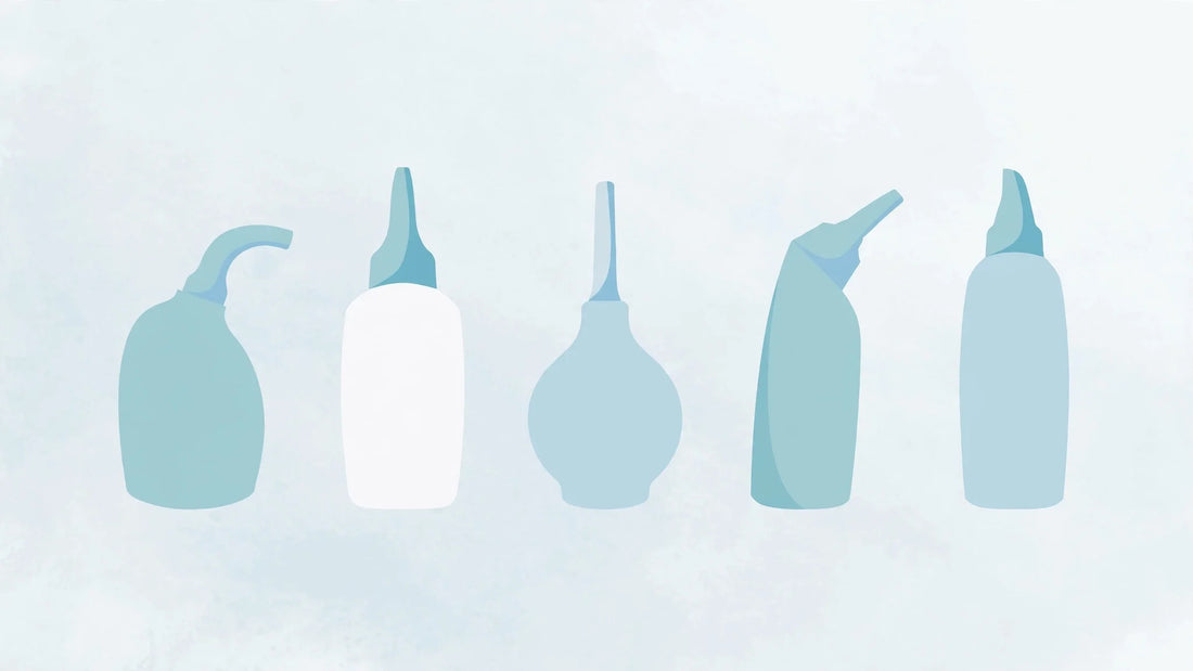 Lineup of nasal irrigation devices